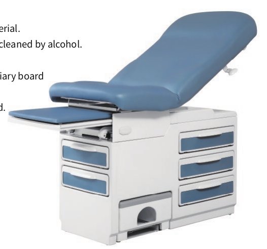 AM-A240B — Electrical Gyn Exam Table