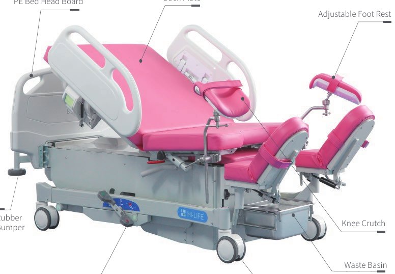 AM-B221A — Obstetric Bed