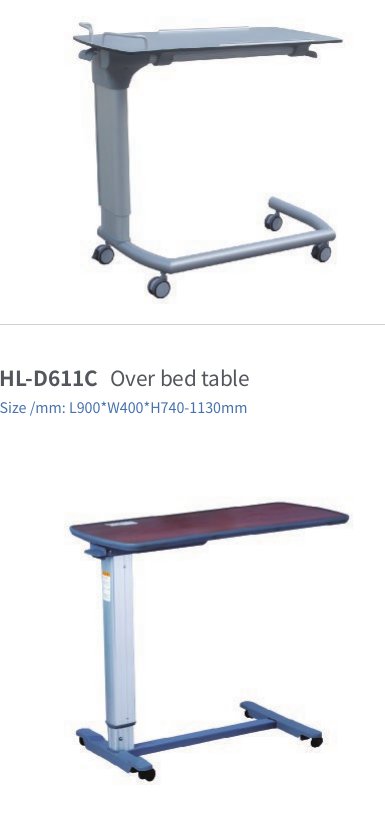 AM-D611 Series — Over Bed Table