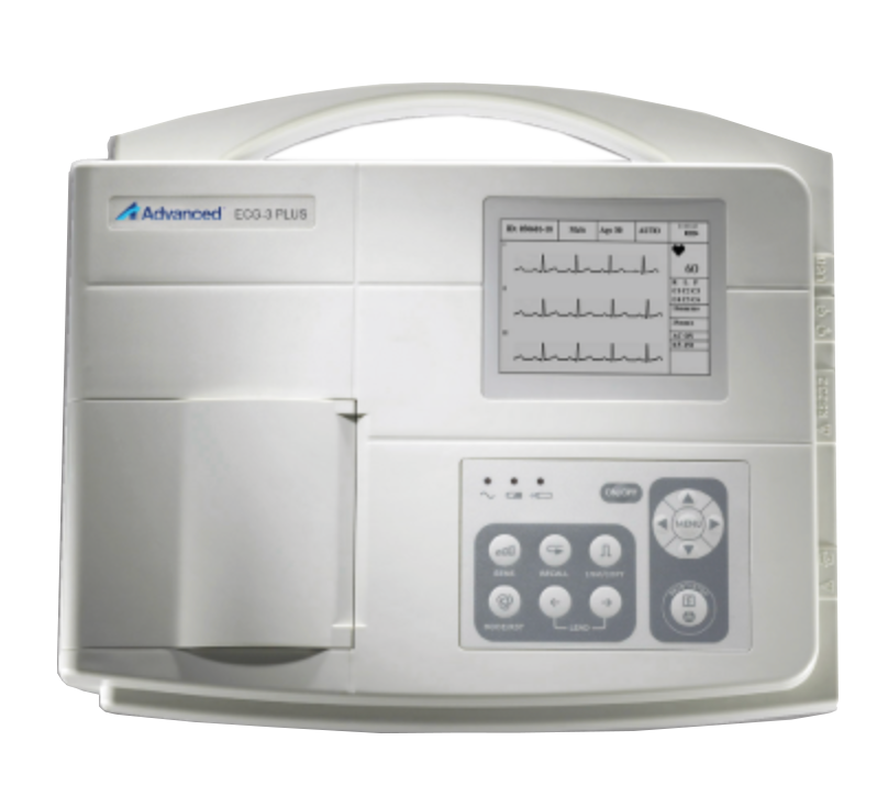 AM ECG-3 Plus — Single/Three-Channel Electrocardiograph