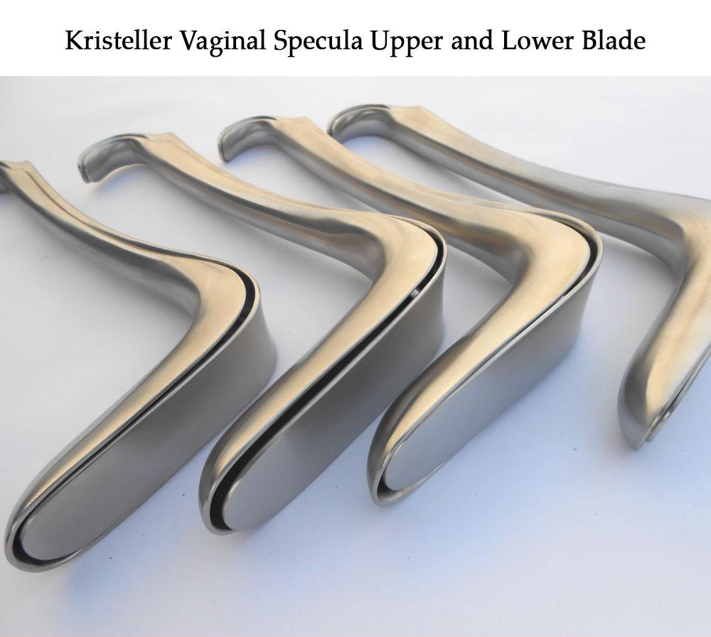 AM Kristeller Vaginal Specula Upper and Lower Blade